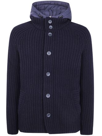 Herno Knit Under Waist Knit Jacket