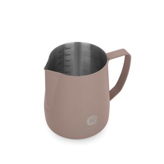 KASANOVA Bricco latte 600 ml acciaio inox taupe