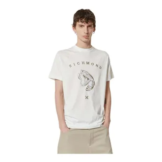 John Richmond Uomo, Top, Bianco, L, new