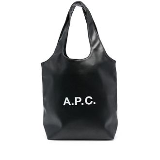 A.P.C. A. p.c. Ninon Logo-print Tote Bag