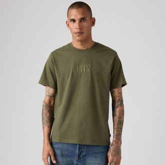 Levi's Classic Graphic Tee - Mens - L - Green