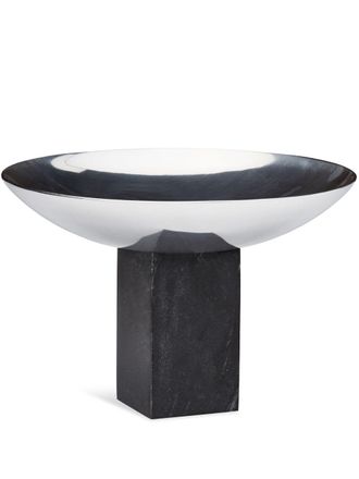 Gejst medium Sapoto mounted bowl - unisex - marble/Aluminium - OS - Black