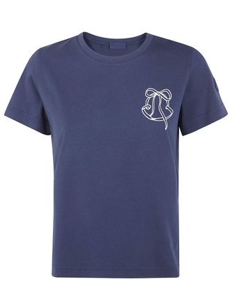 Moncler Short Sleeves Cotton Jersey T-Shirt