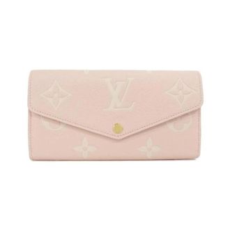 Louis Vuitton Pre-owned Wallets, female, Pink, Size: ONE SIZE Pre-owned Monogram Empreinte Long Wallet