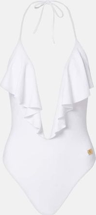 Balmain Costume intero con volant