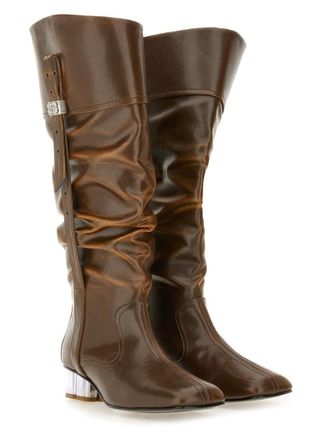 Ganni Slouchy Boot - Black