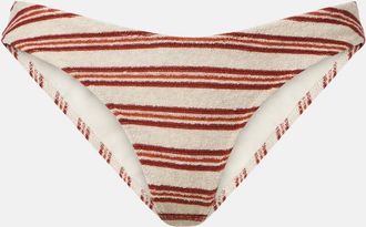 Montce Swim Lulu striped bikini bottoms