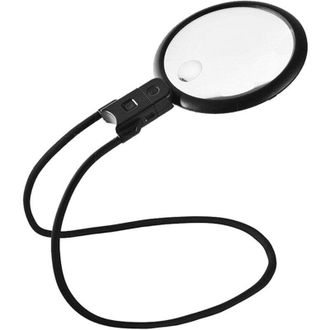 OEM Lupa Manos Libres De 36 Led, Recargable 5x/15x, Ideal Para Trabajos De Cuello, Lectura, Costura Y Joyer&iacute;a. -crezuo