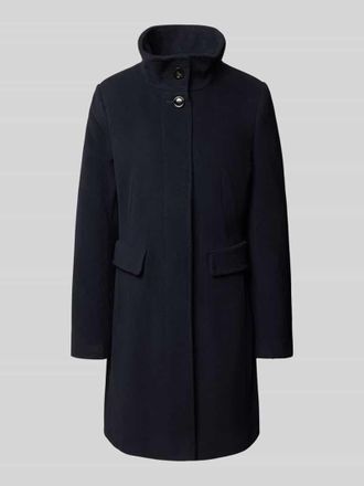 Gil Bret Wollmantel mit Kaschmir-Anteil in Dunkelblau, Größe 42