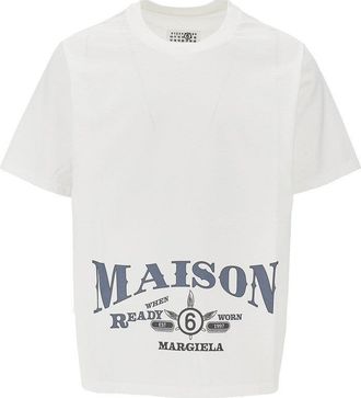 Maison Margiela Ready When Worn print T-shirt Man XL