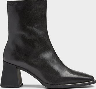 Vagabond Womens Hedda square-toe leather boots Women