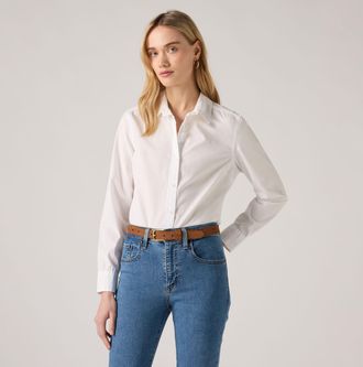 Levi's Classic Shirt - Womens - XL - White