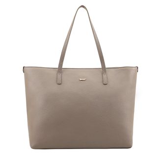 Paul Costelloe Womens Tropez Brown Leather Shoulder Bag - One Size