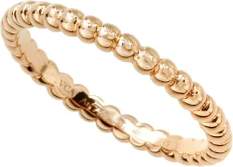 Van Cleef & Arpels Pink Gold Pink Gold (18K) Band Ring (Pre-Owned)