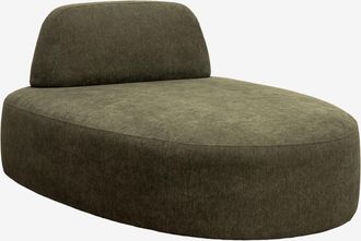 Sklum M&oacute;dulo Chaise Longue Para Sof&aacute; Modular Tapizado Giorgia Sklum