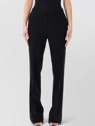 Tom Ford wool bicolour tuxedo straight-leg trousers