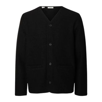 Selected C&aacute;rdigans - Knitwear - Hombre - Negro - 2XL
