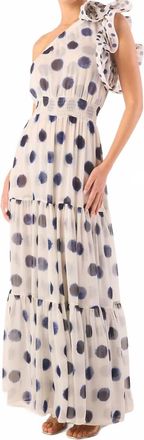Misa Ilaria Dress In Polka Dot Mix