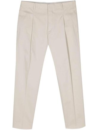 Dell'Oglio Sandy mid waist pantalon - Beige