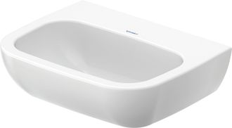 Duravit Duravit - Lavabo D-code, Sin Agujero Para Grifo, Sin Rebosadero