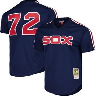 Mitchell & Ness Mens Mitchell & Ness Carlton Fisk Navy Chicago White Sox Cooperstown Collection Mesh Batting Practice Jersey at Nordstrom, Size Medium