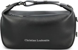 Christian Louboutin Kosmica Pouch - unisex - Tassen - Zwart - Maat: ONE Size Zijde