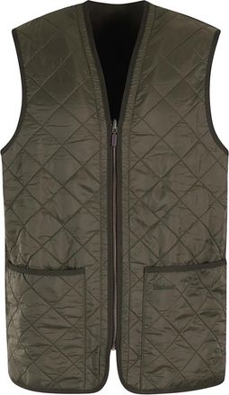 Barbour Polarquilt Zip-In Liner Vest - Heren - Bodywarmers - Groen - L - Nylon - Jassen