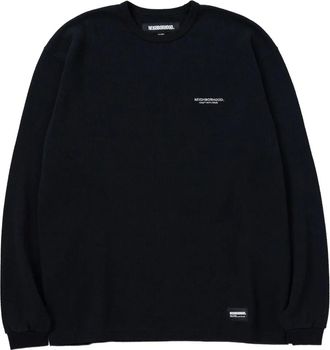 Neighborhood T-shirt a maniche lunghe - Nero