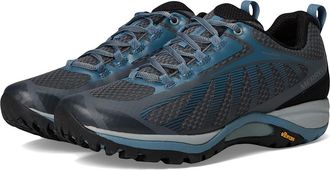 Merrell Siren Edge 3 Waterproof Womens Shoes Rock/Bluestone 1 : 5.5 W, Synthetic/Textile