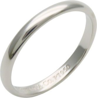 Tiffany & Co. Platinum Platinum 950 Band Ring (Pre-Owned)