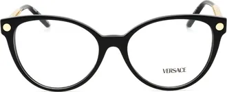 Versace 0VE3353 Cat Eye Eyeglasses - Black