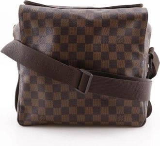 Louis Vuitton Pre-owned Naviglio Schoudertas - Heren - Vintage Schoudertas - Bruin - ONE Size - Vintage