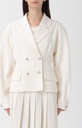 Alessandra Rich Jacket ALESSANDRA RICH Woman color White