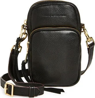 Aim&eacute;e Ray Phone Crossbody Bag in Black at Nordstrom Rack