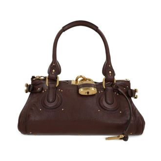 Chlo&eacute; Paddington Shoulder Bag - female - Chlo&eacute; - Handbags - Brown - ONE SIZE - Bags