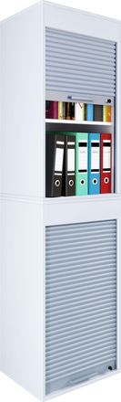 ebuy24 Gabinete De Oficina Archivo Gabinete Persianas Enrollables Aktos 186x50x40 - Vcm