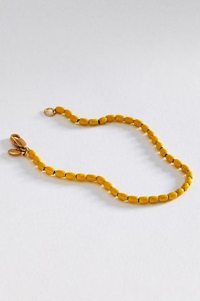 Clare Vivier Enamel Barrel Chain Bracelet