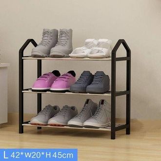 OEM Zapatero, Zapatero De 3 Niveles, Mini Zapatero, Organizador De Zapatos Estrecho Para Armario, Recibidor Y Pasillo, 42 X 20 X 45 Cm