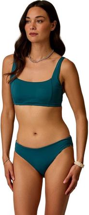 Carve Designs St. Barth Reversible Bottom in Palmetto/nightdive at Nordstrom, Size X-Large