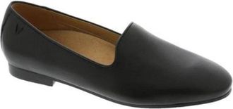 Vionic Womens Vionic Willa II Loafer Black Leather Casual Slip On Shoes HAWK2184