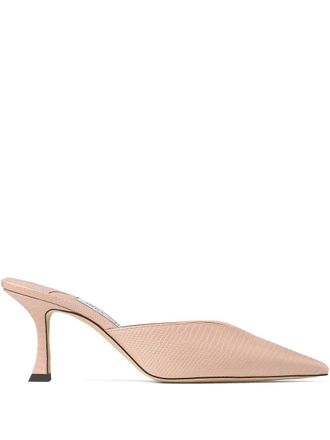 Jimmy Choo London 70 mm Solar muiltjes - Roze