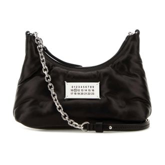 Maison Margiela Glam Slam Hobo Micro - female - Maison Margiela - Shoulder Bags - Black - ONE SIZE - Bags