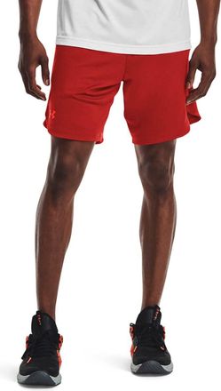 Under Armour Mens Knit Training Shorts - Radiant Red - XL