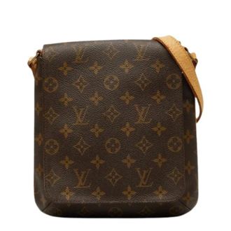 Louis Vuitton Pre-owned Cross Body Bags, female, Brown, Size: ONE SIZE Pre-owned Vintage Shoulder Bag
