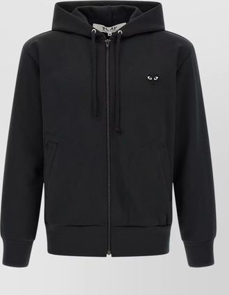 Comme Des Gar&ccedil;ons hooded zip sweatshirt