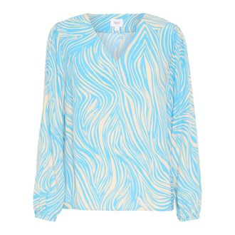 Saint Tropez Blusa Gazel SZ - Blouses & Shirts - Mujer - Azul - S