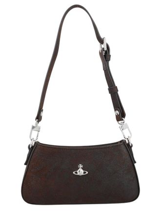 Vivienne Westwood Dark Brown Tasha Shoulder Bag