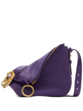 Burberry Knight leren schoudertas - Paars