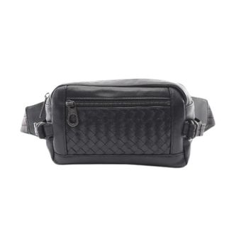 Bottega Veneta unisex, Pre-owned, Zwart, Maat: ONE Size Leer