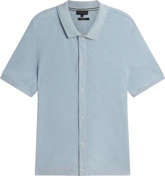Ted Baker Connyr Regular Blue Button Through Shirt